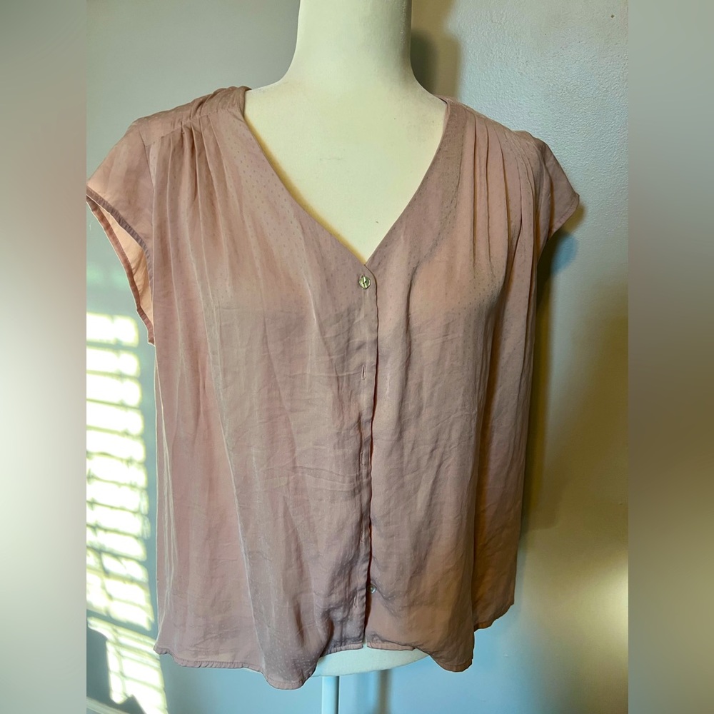 H&M V-neck Button Blouse